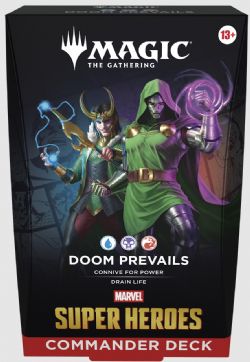 CARTES MAGIC OF THE GATHERING - MTG MARVEL SUPER HEROES COMMANDER - DOOM PREVAILS (EN)